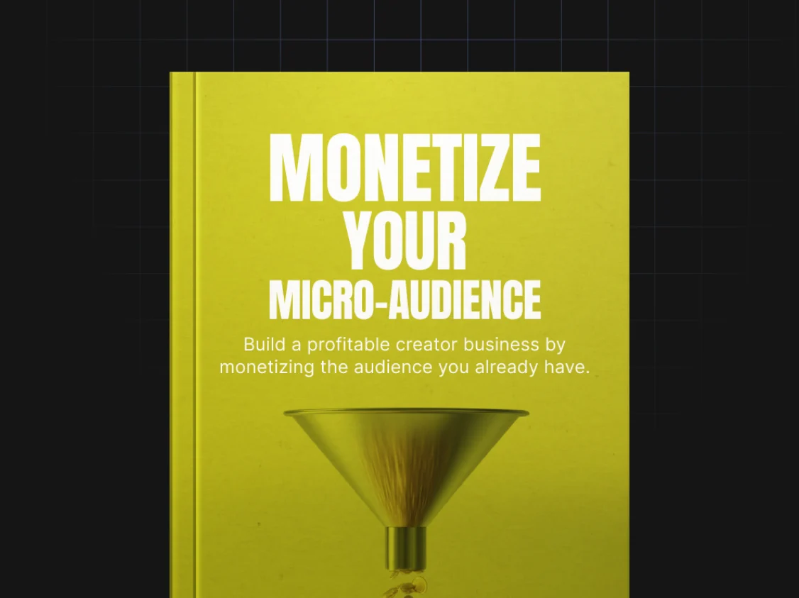 Monetize Your Micro-Audience