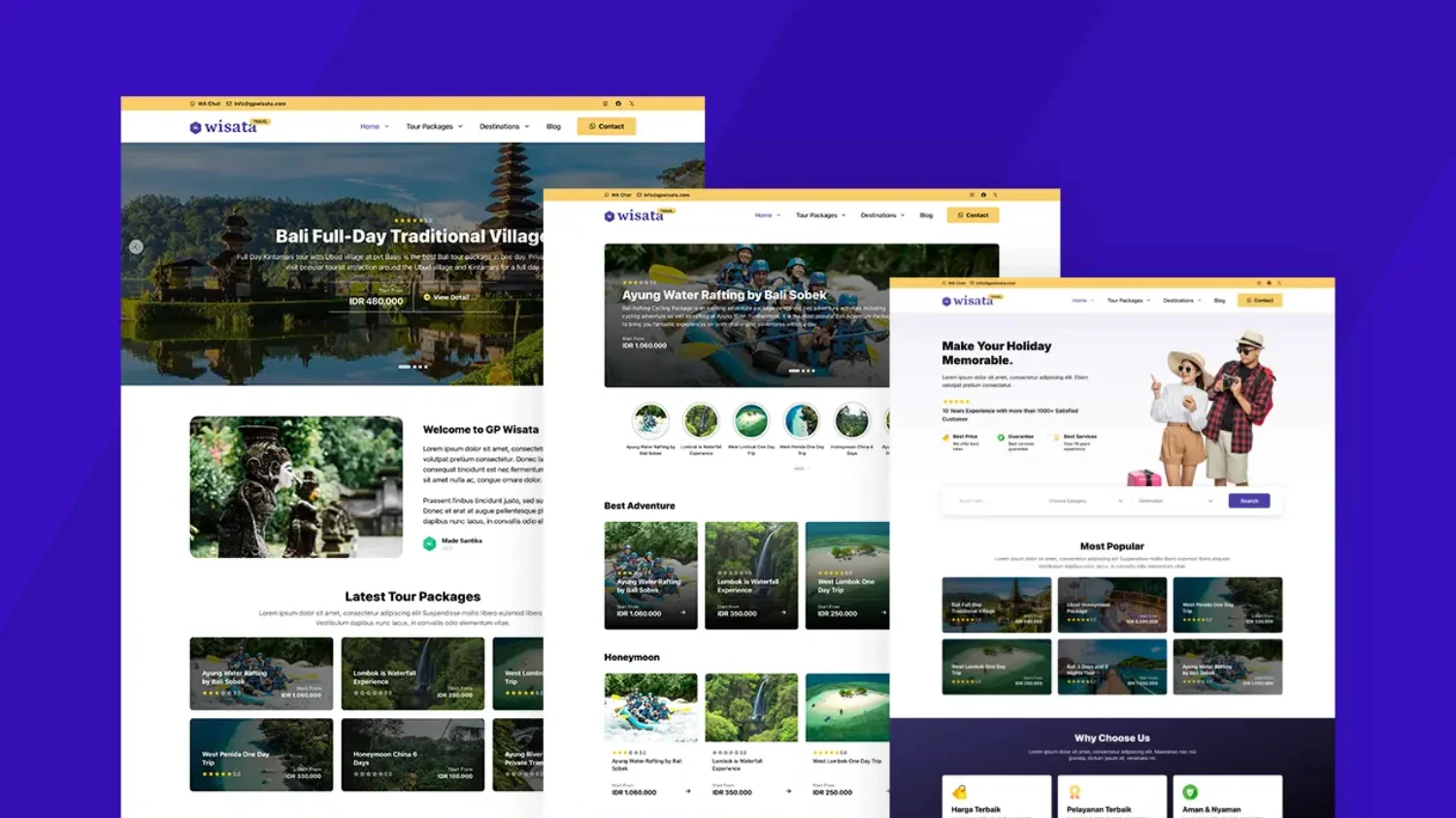 GP Wisata WP Theme